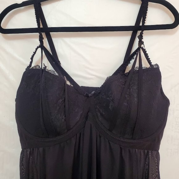 Hips and Curves Black Lingerie 40MD - Picture 3 of 5